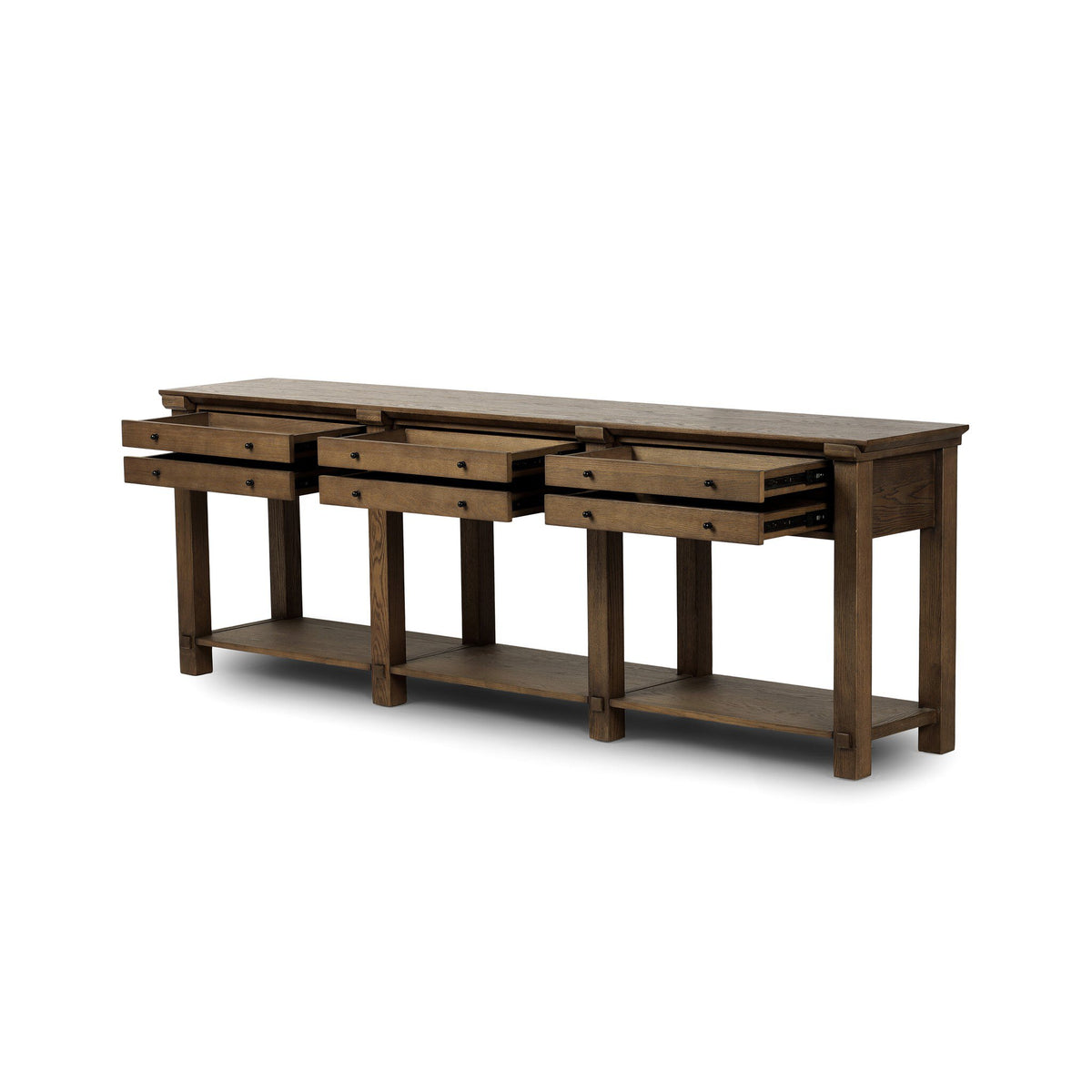 Gardendale Console Table - Tan Oak