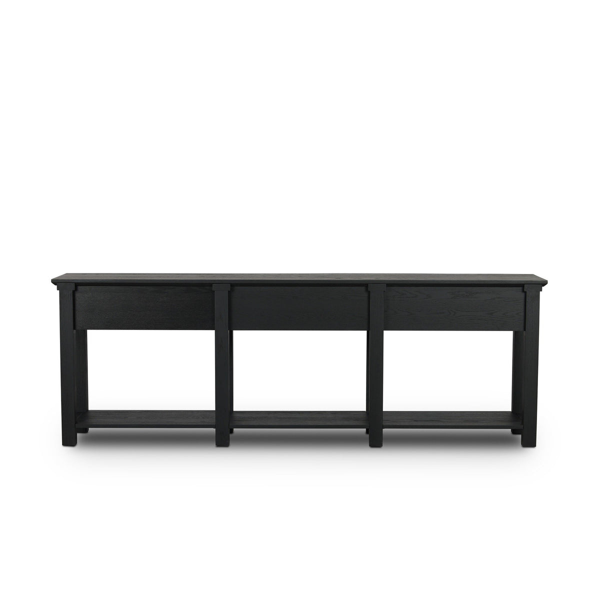 Gardendale Console Table - Stained Black Oak