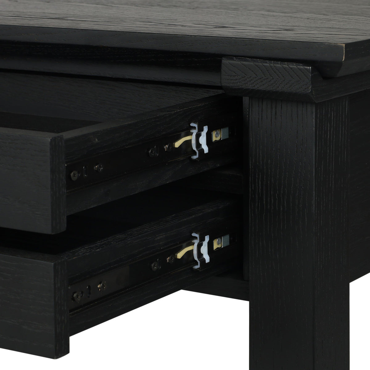 Gardendale Console Table - Stained Black Oak