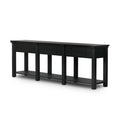 Gardendale Console Table - Stained Black Oak
