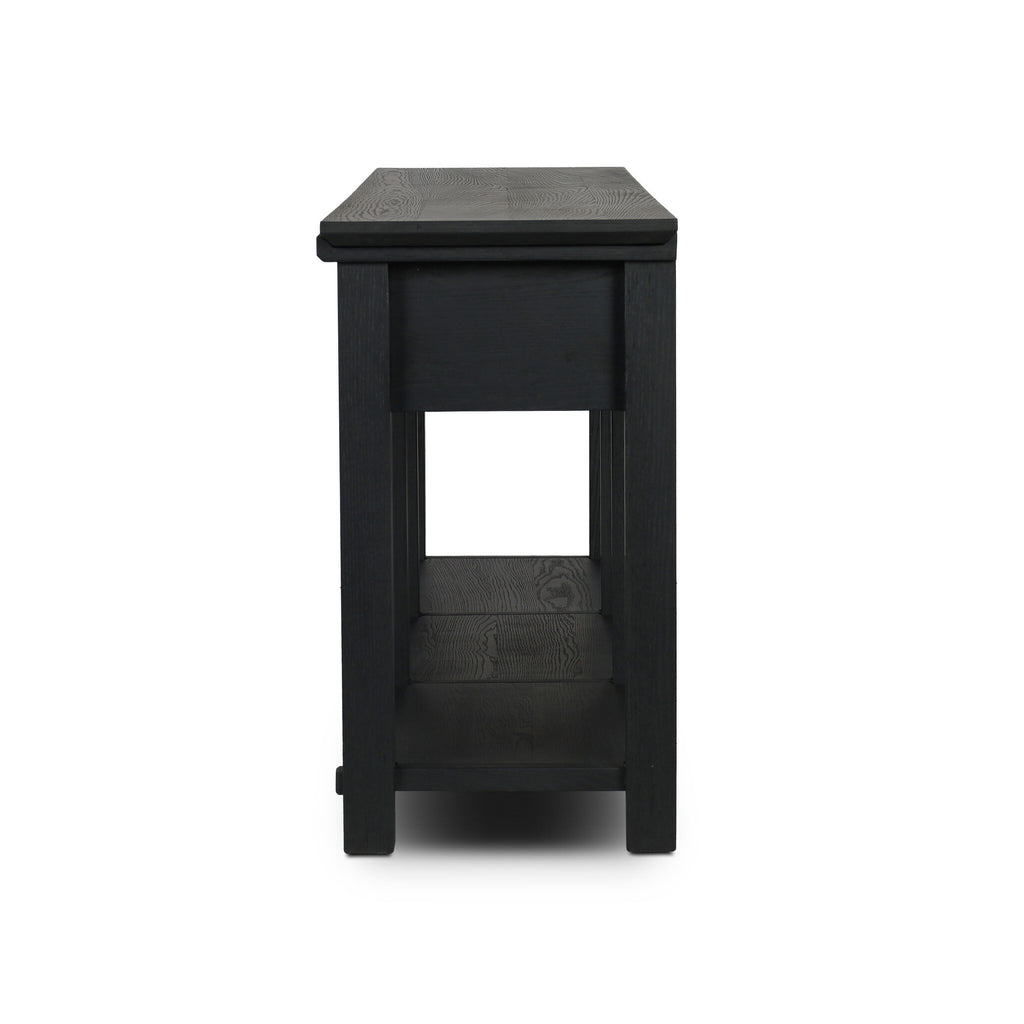 Gardendale Console Table - Stained Black Oak