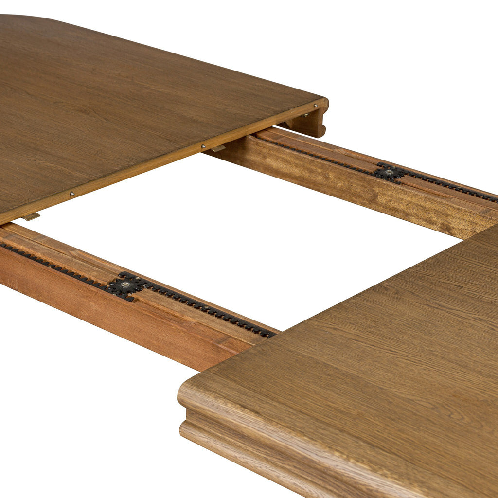 Florent Extension Dining Table - Amber Oak Thin Veneer