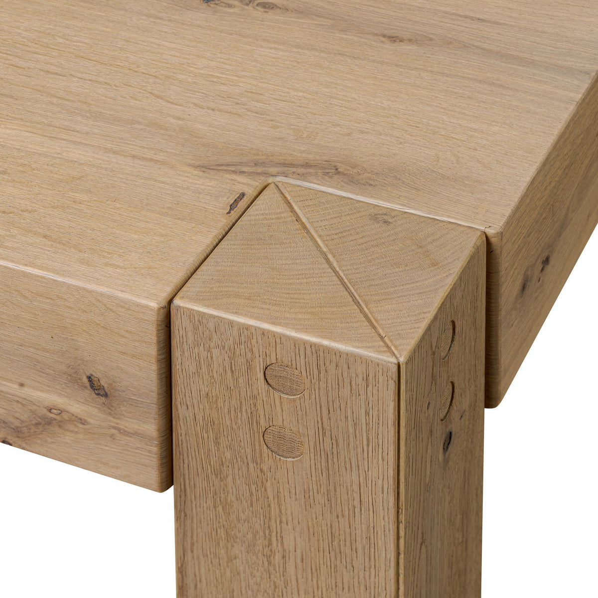 Emmer Coffee Table - Aged Smoked Oak