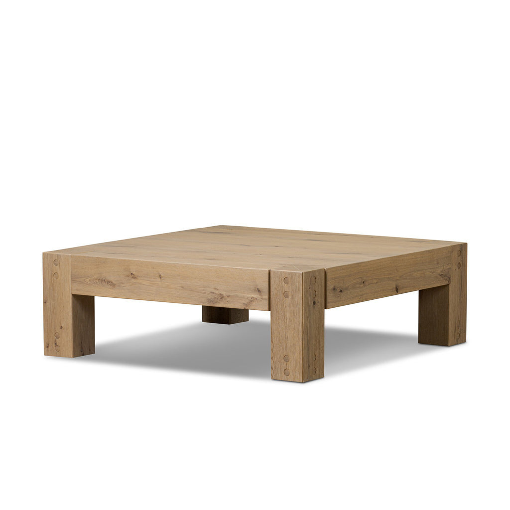 Emmer Coffee Table - Aged Smoked Oak
