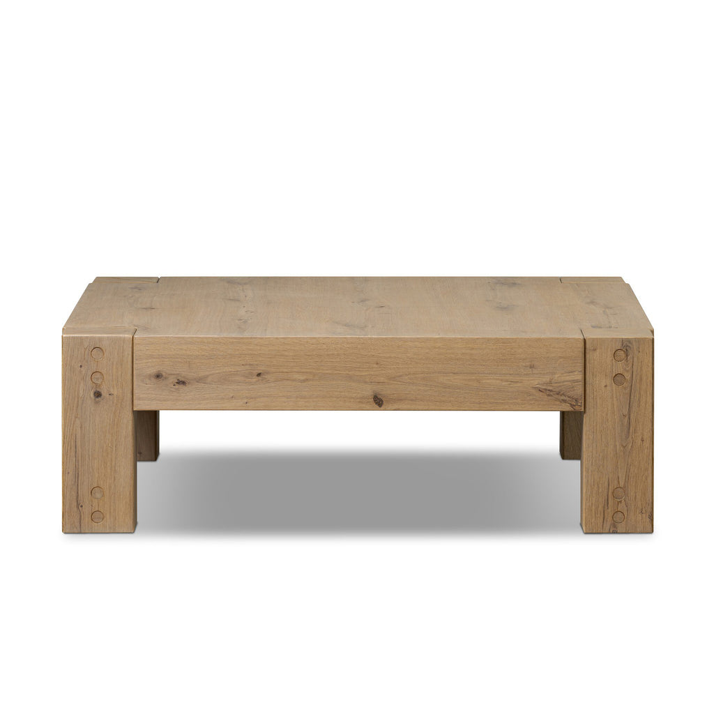 Emmer Coffee Table - Aged Smoked Oak