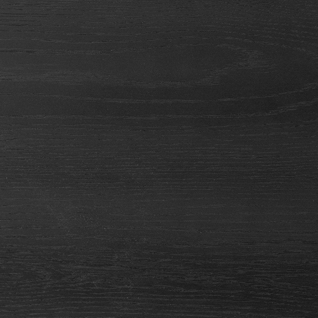Rosenell Round Coffee Table - Black Oak Veneer