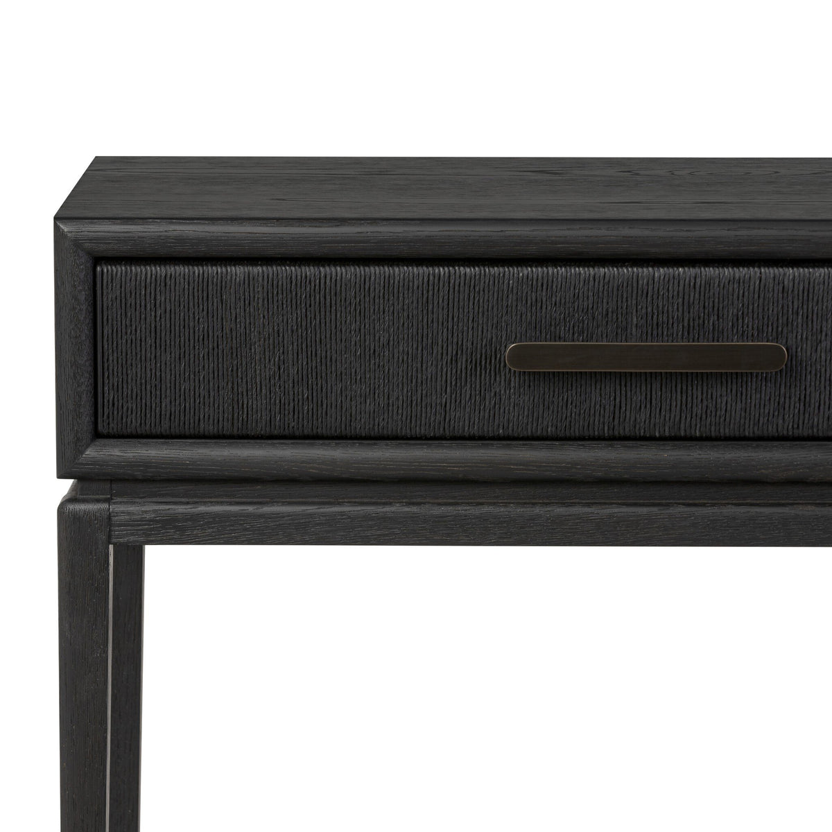 Rosenell Console Table - 60" - Black Oak Solid