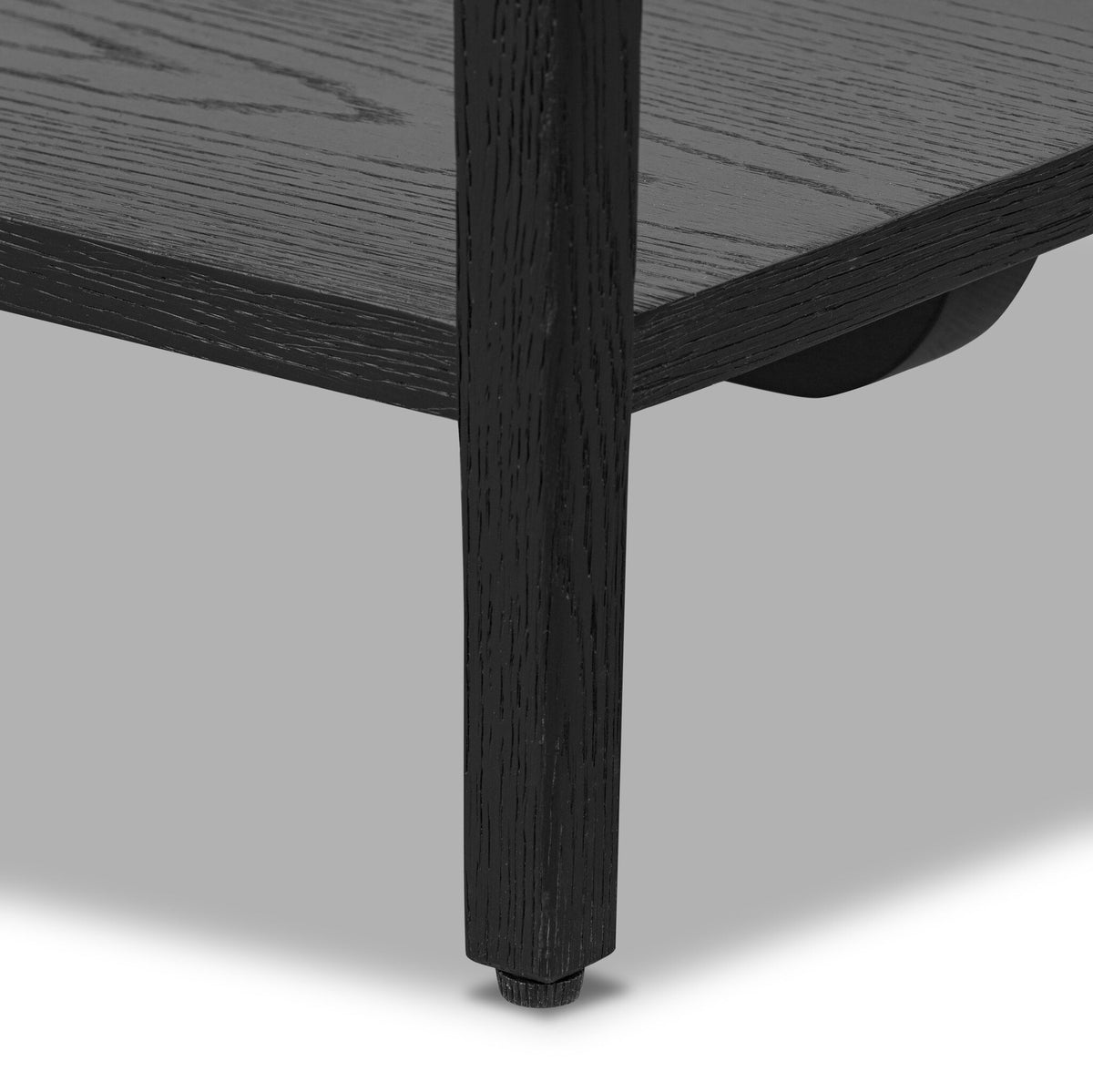 Rosenell Console Table - 60" - Black Oak Solid