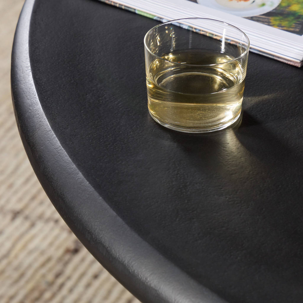 Aster Dining Table - Black Antique
