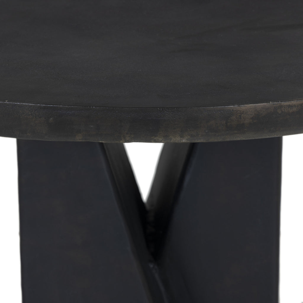 Aster Dining Table - Black Antique