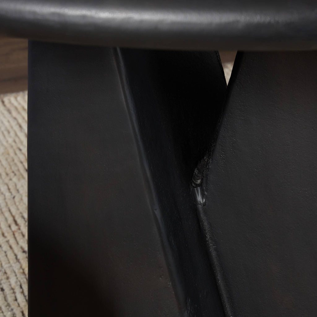 Aster Dining Table - Black Antique