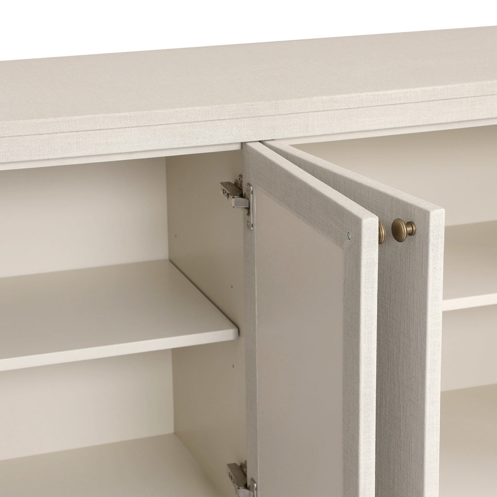 Amelia Sideboard - Ivory Painted Linen