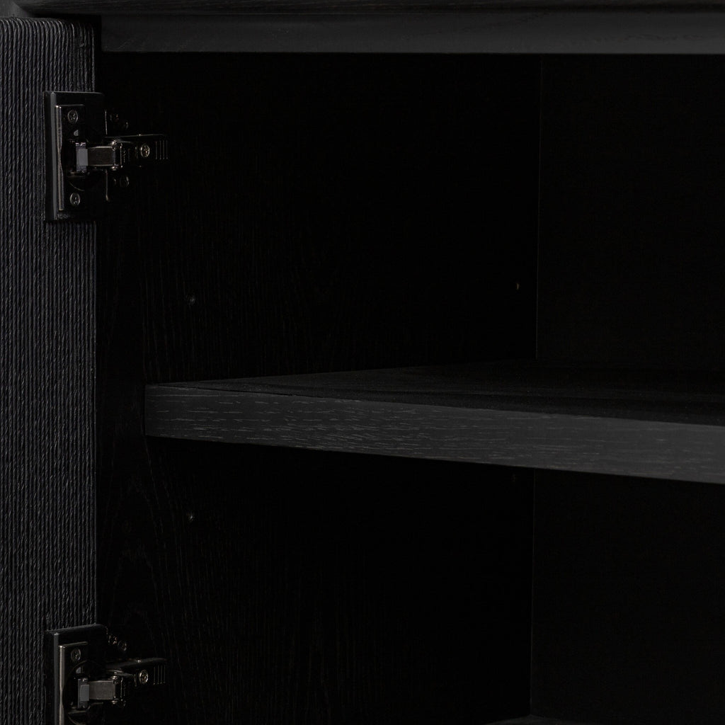 Rosenell Sideboard - Black Paper Cord