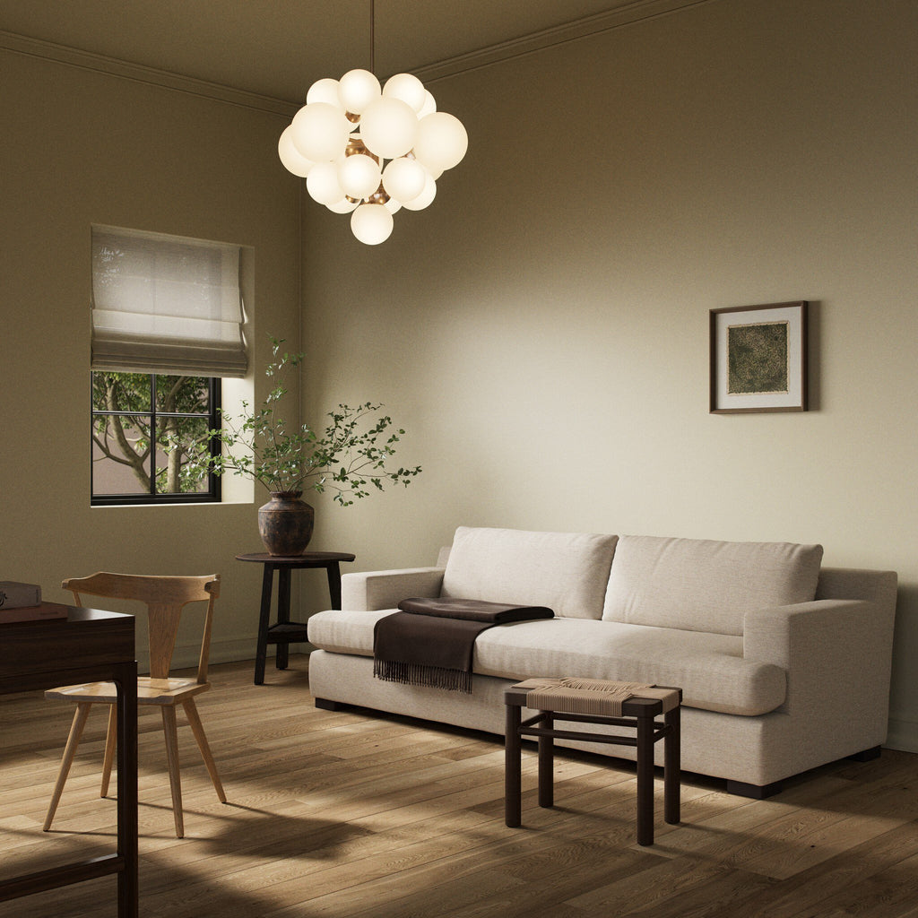 Crispin Sofa - Crypton Nomad Snow