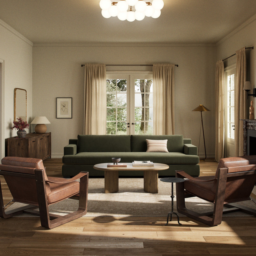 Crispin Sofa - Surrey Olive