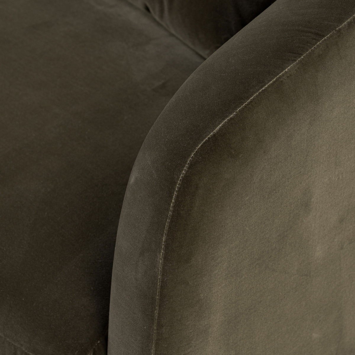 Juliette Sofa-99" - Surrey Olive