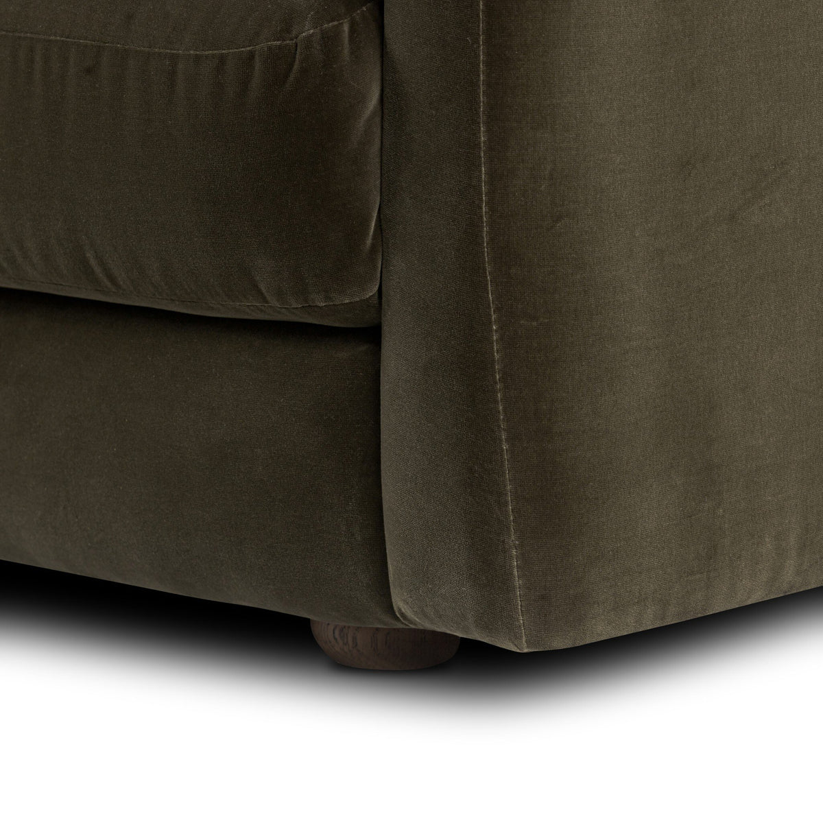 Juliette Sofa-99" - Surrey Olive