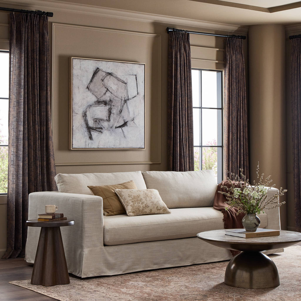 Tovana Sofa- 95" - Savoy Parchment