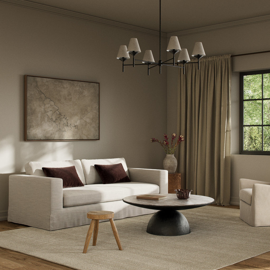 Tovana Sofa- 95" - Savoy Parchment