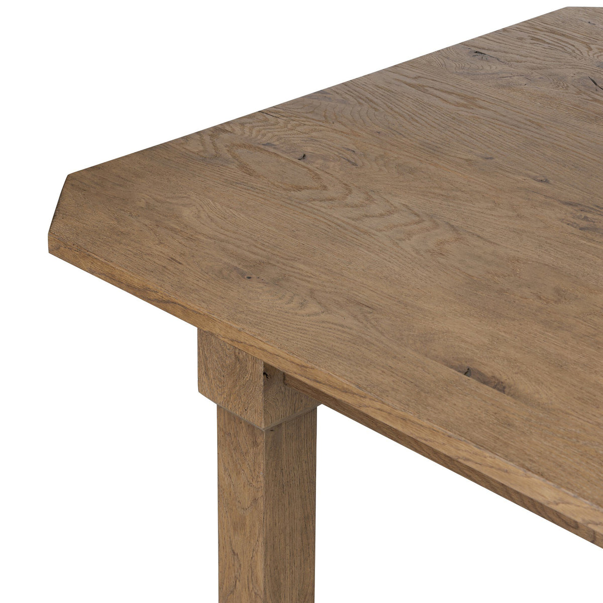 Cicero Extension Dining Table - Drifted Oak Veneer