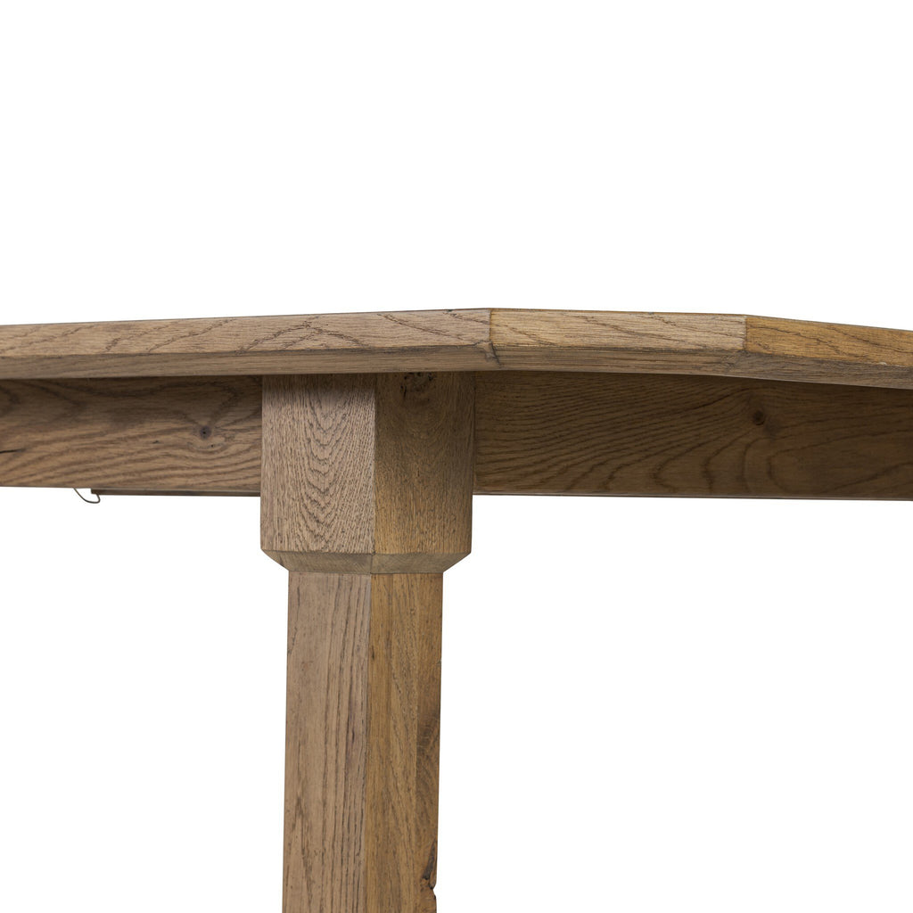 Cicero Extension Dining Table - Drifted Oak Veneer