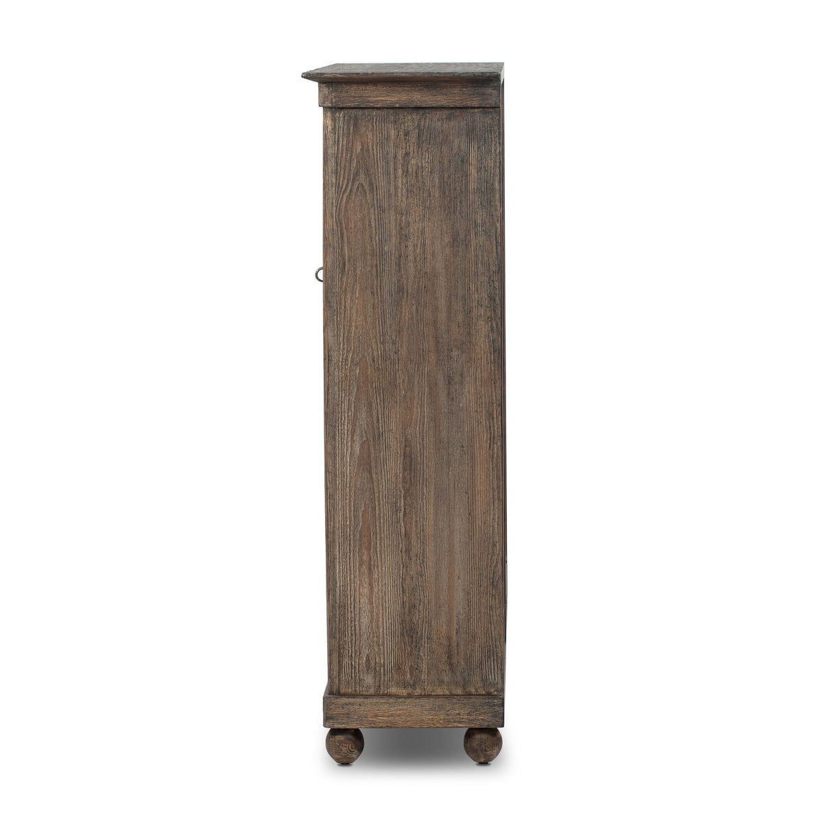 Alcott Cabinet - Distressed Cocoa Pine Veneer