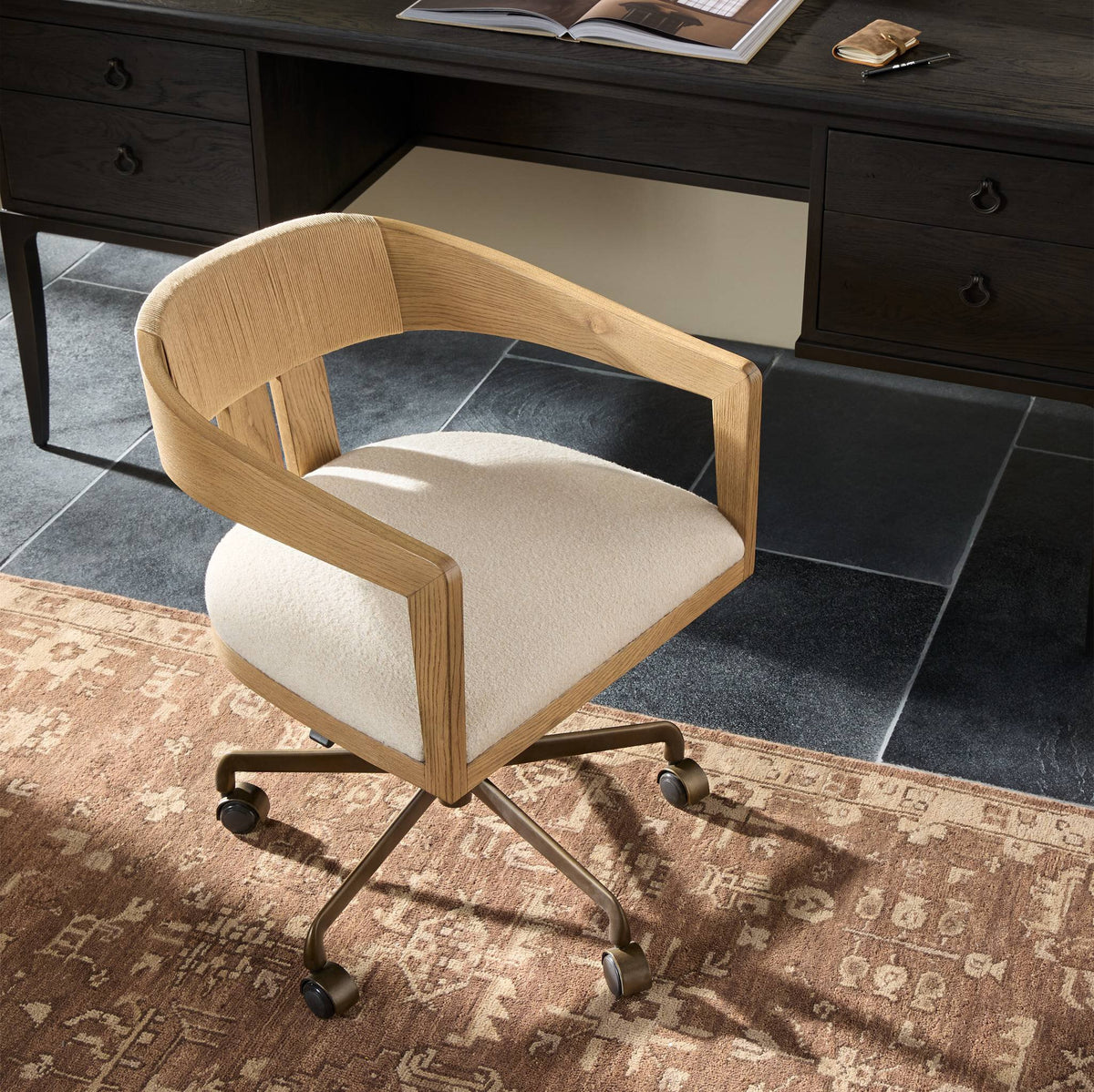Sadie Desk Chair - Crete Sand
