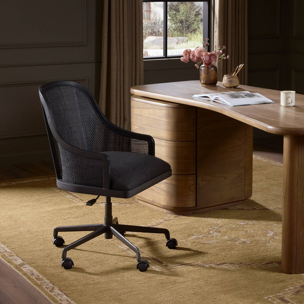Mischa Desk Chair - Gibson Black