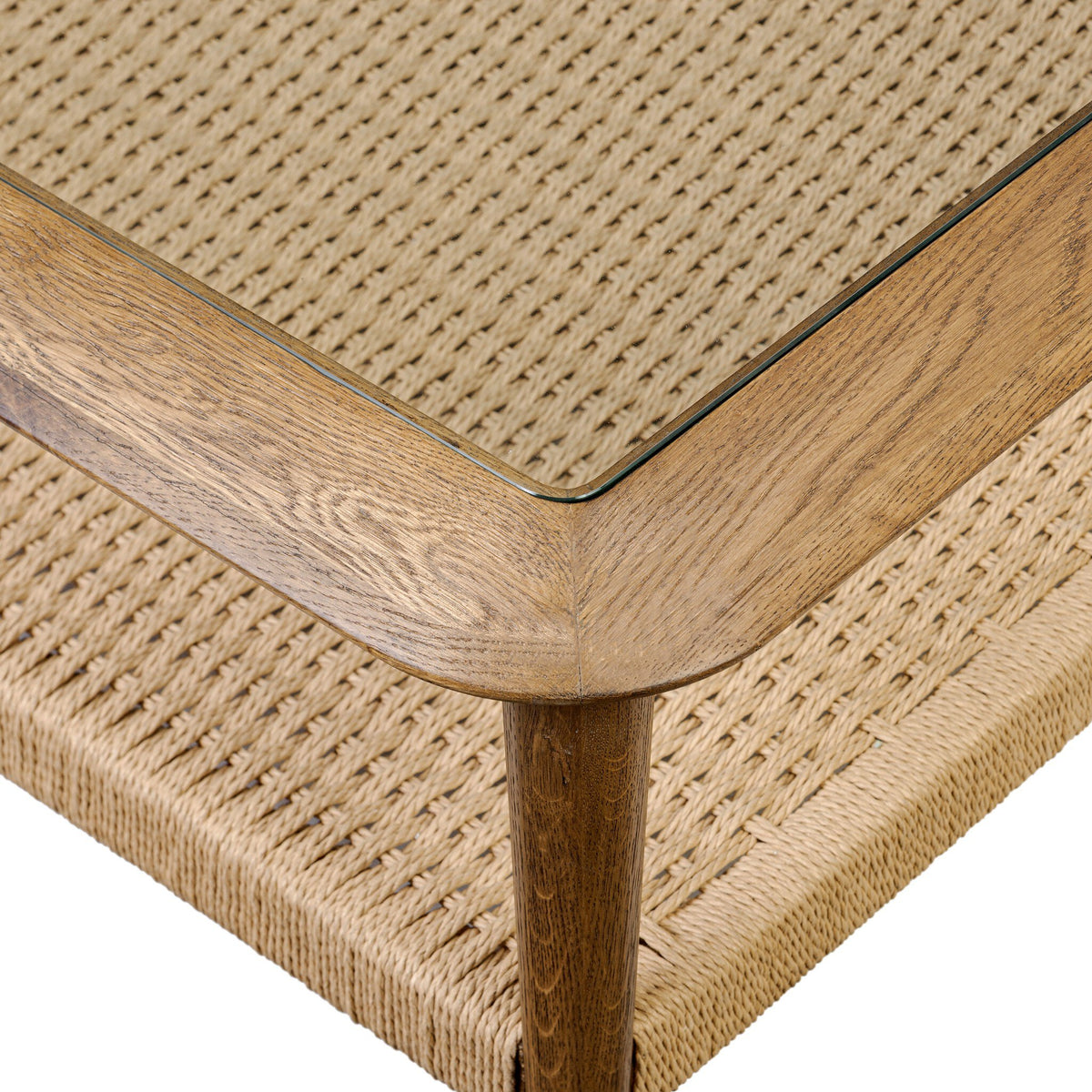 Carmelo Coffee Table - Tempered Glass