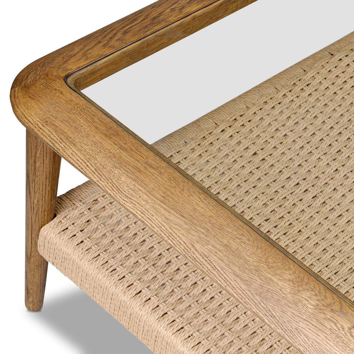Carmelo Coffee Table - Tempered Glass