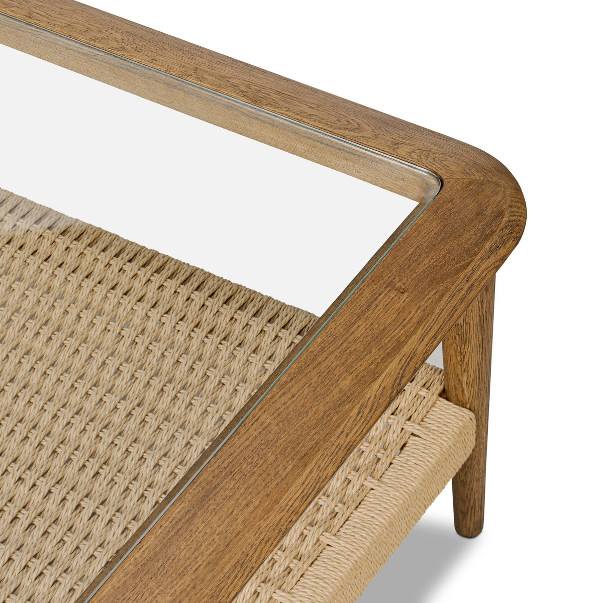 Carmelo Coffee Table - Tempered Glass