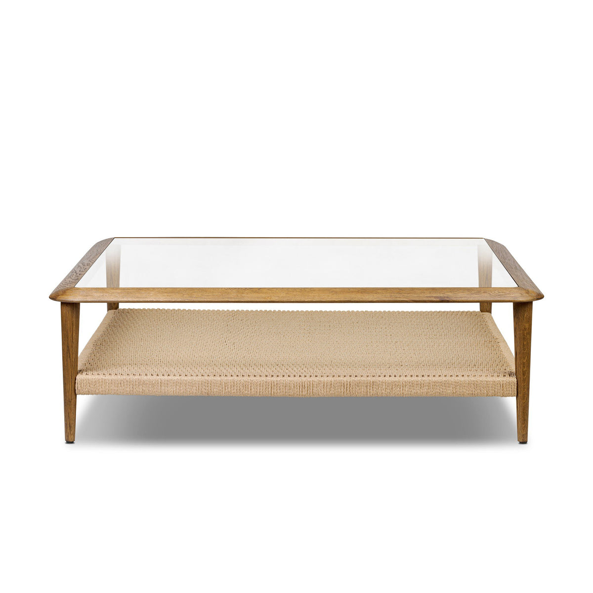 Carmelo Coffee Table - Tempered Glass