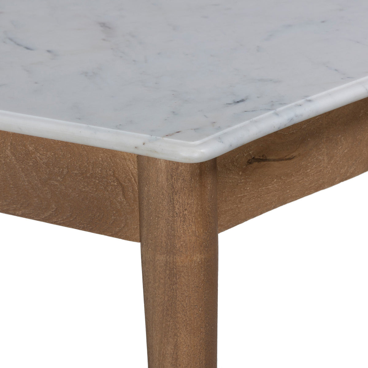 Lison Dining Table - White Marble