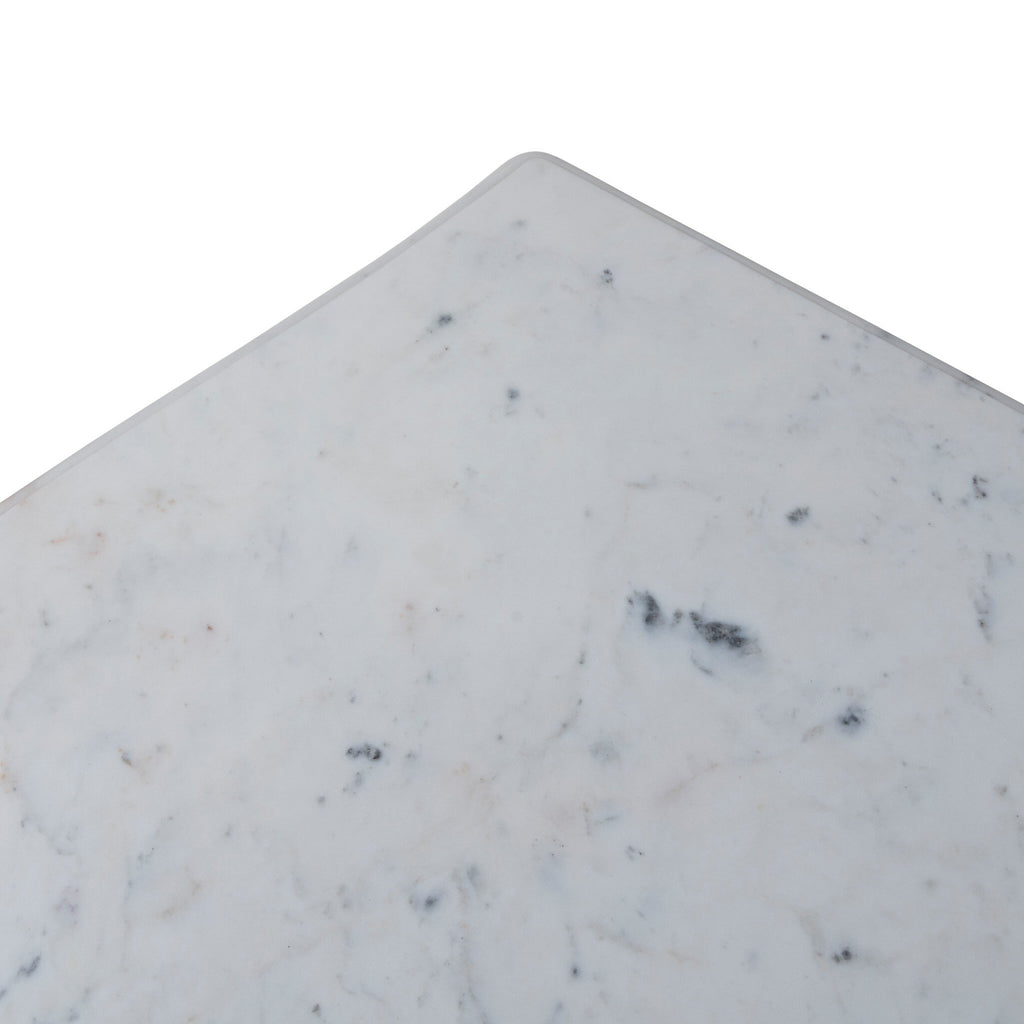 Lison Dining Table - White Marble