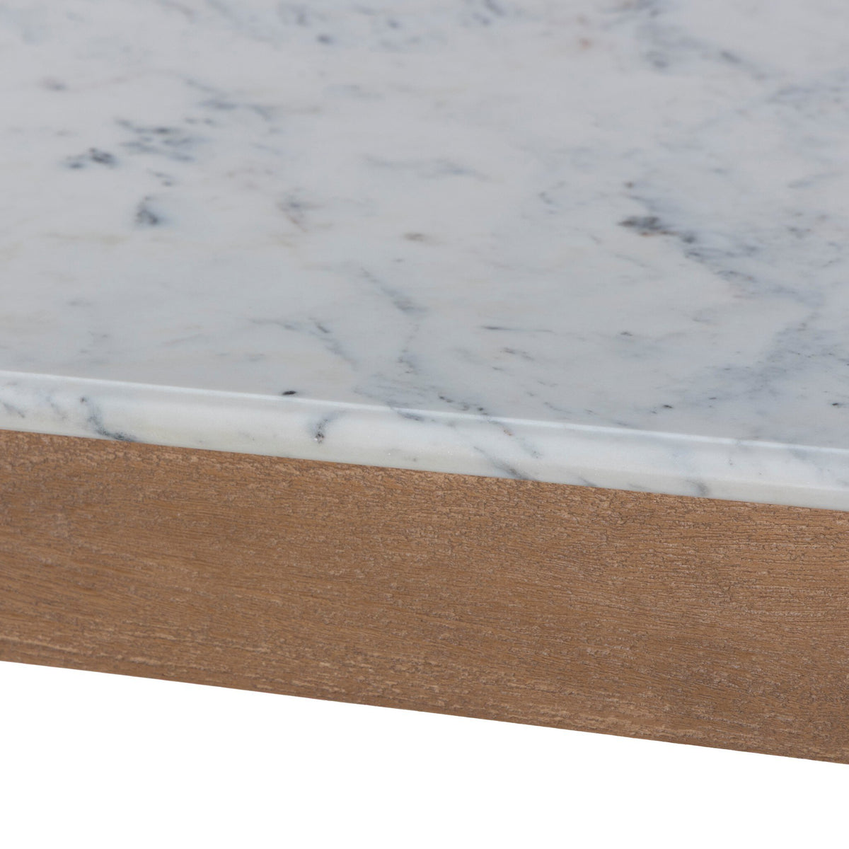 Lison Dining Table - White Marble