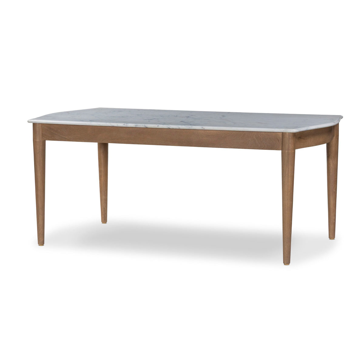 Lison Dining Table - White Marble