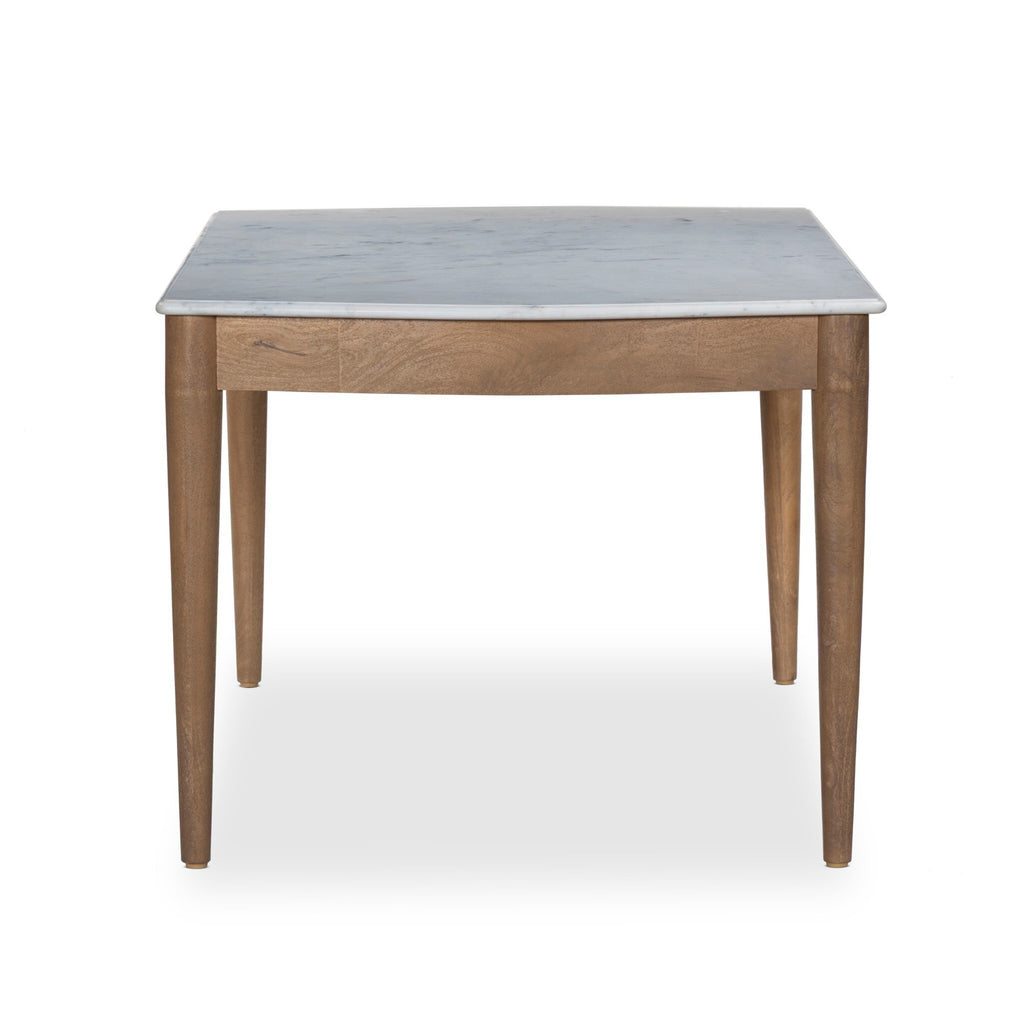 Lison Dining Table - White Marble