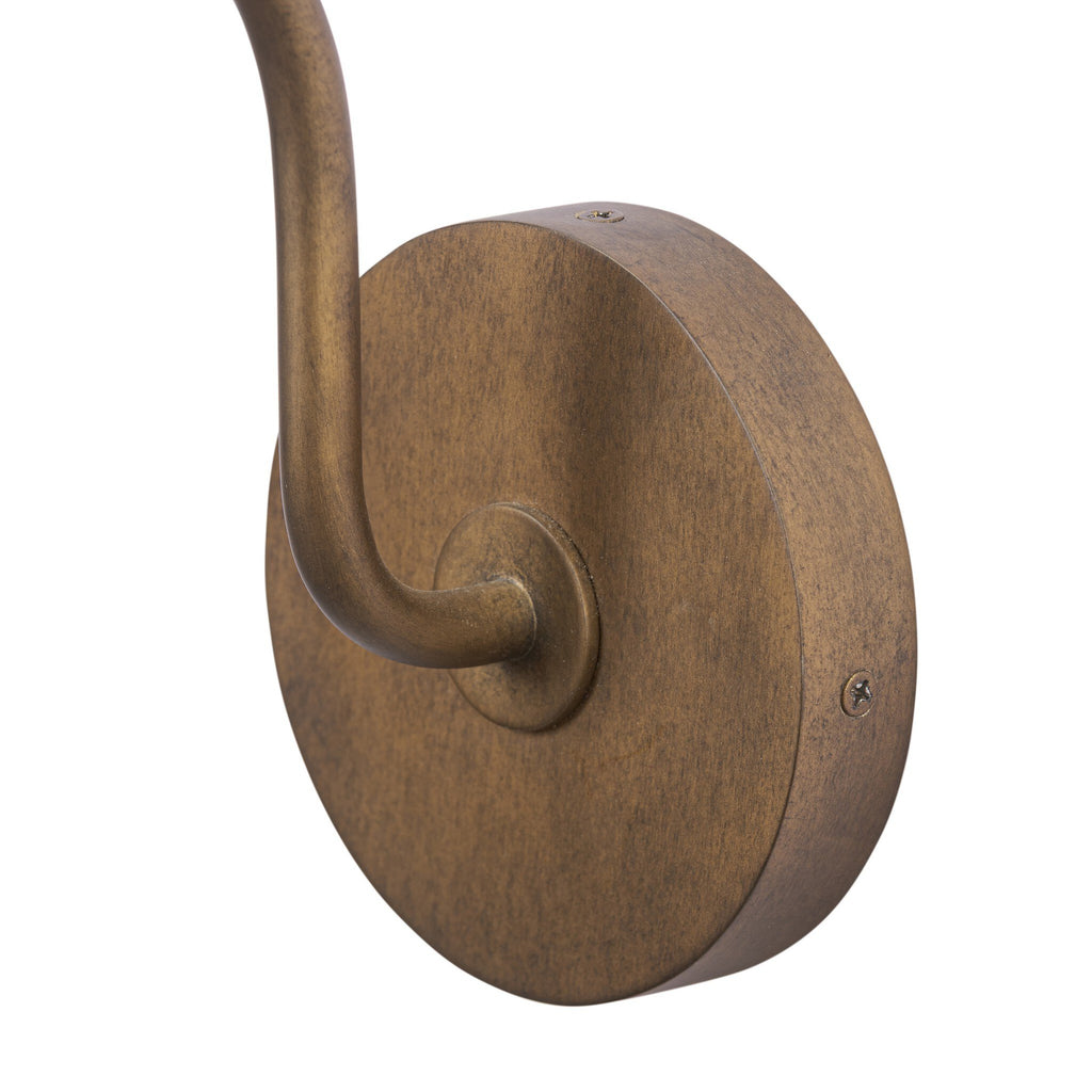 Benno Picture Light - Burnished Brass Iron