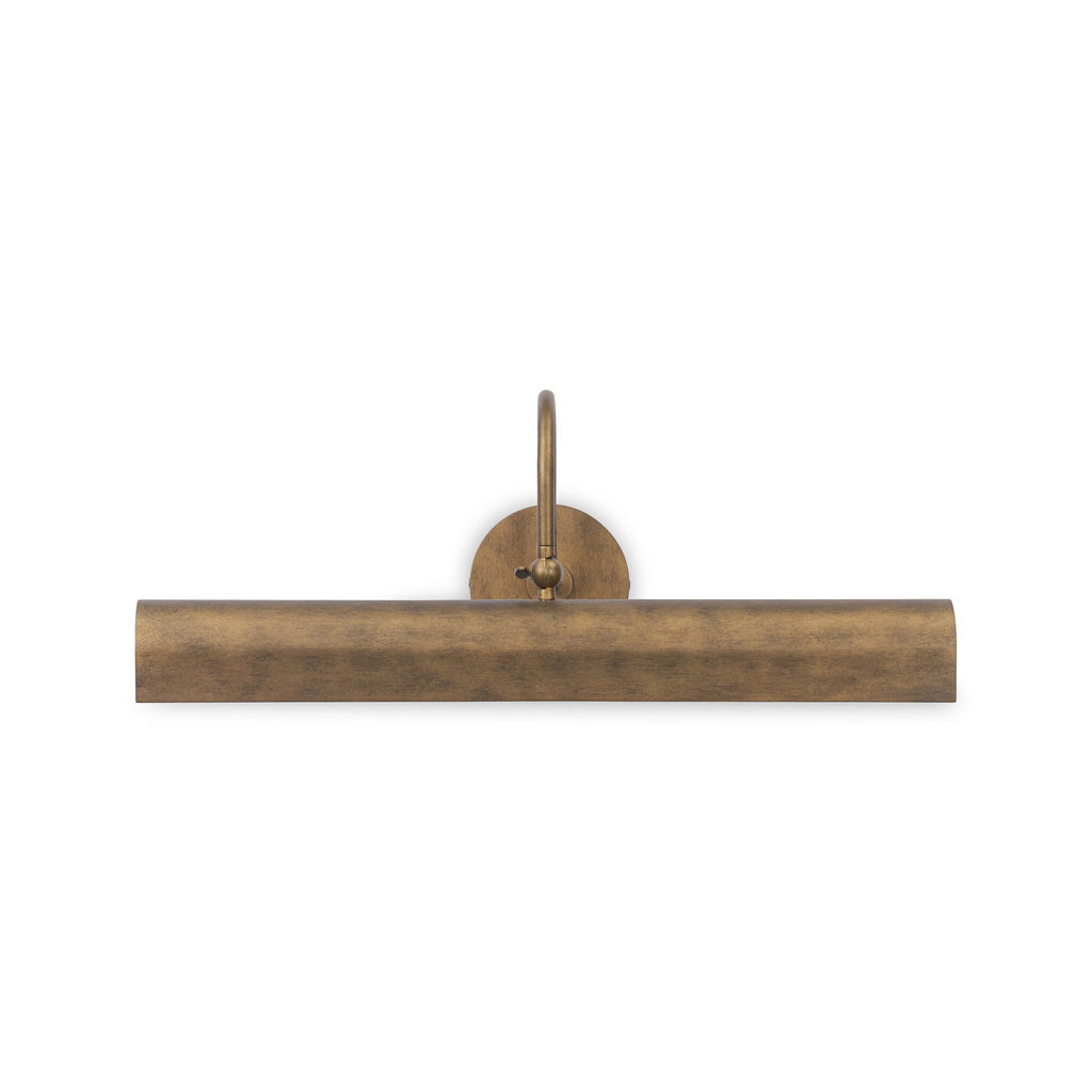 Benno Picture Light - Burnished Brass Iron