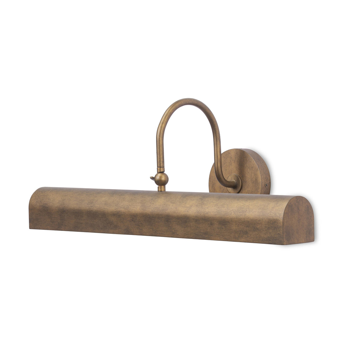 Benno Picture Light - Burnished Brass Iron