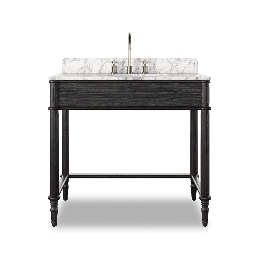Toulouse Washstand - Satin Black Veneer