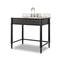 Toulouse Washstand - Satin Black Veneer