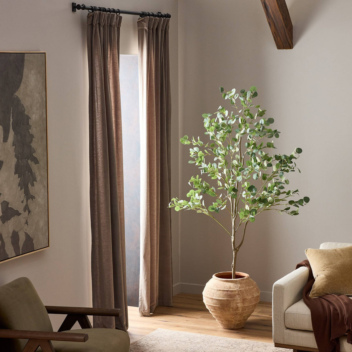 Faux Eucalyptus Tree - Faux Eucalyptus Tree