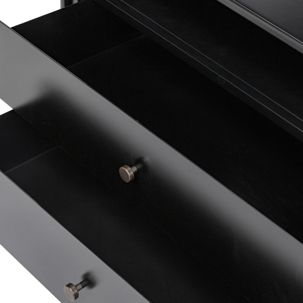 Soto Large Nightstand - Black