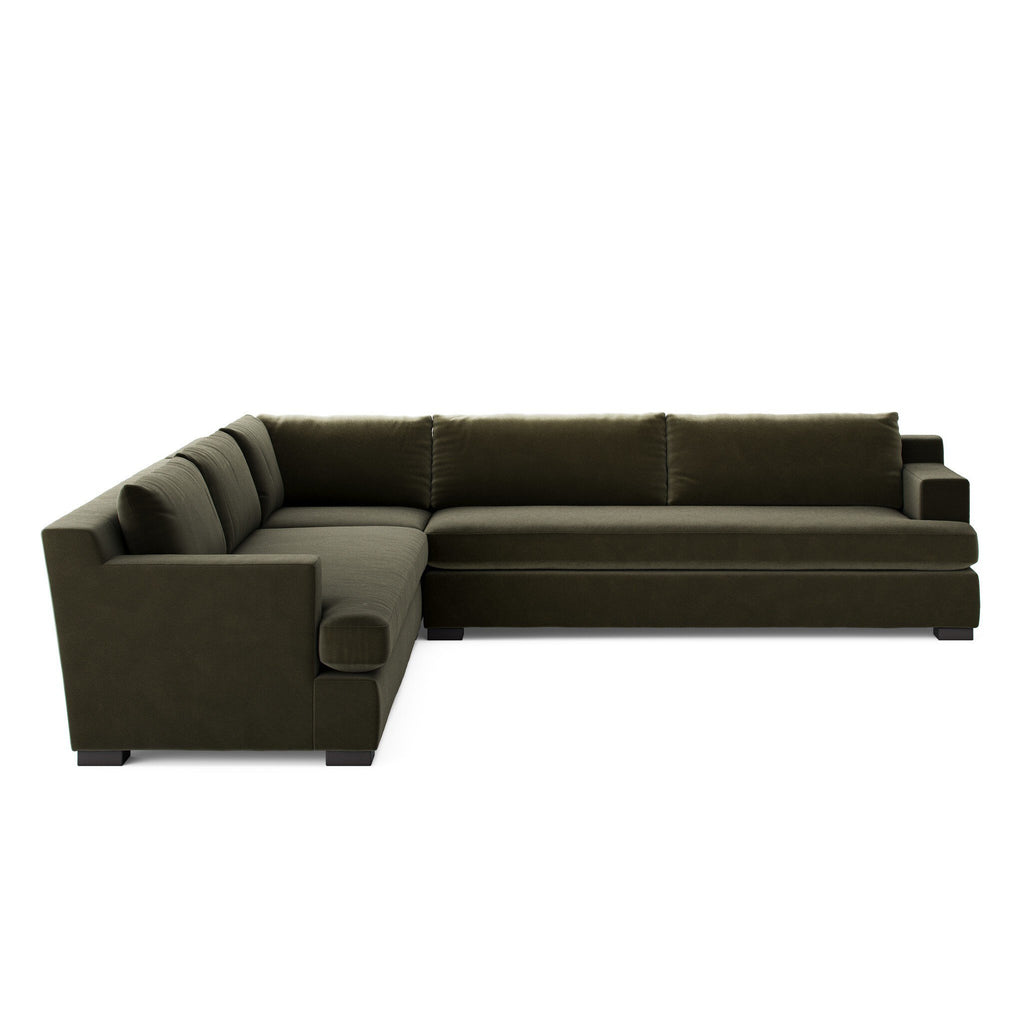 Crispin 3 Piece Sectional - Surrey Olive