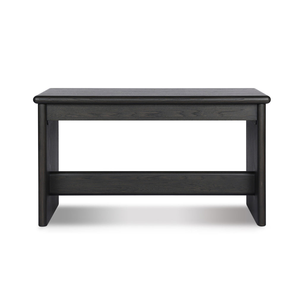 Denton Standing Desk - Smoked Black Sungkai Veneer