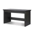 Denton Standing Desk - Smoked Black Sungkai Veneer