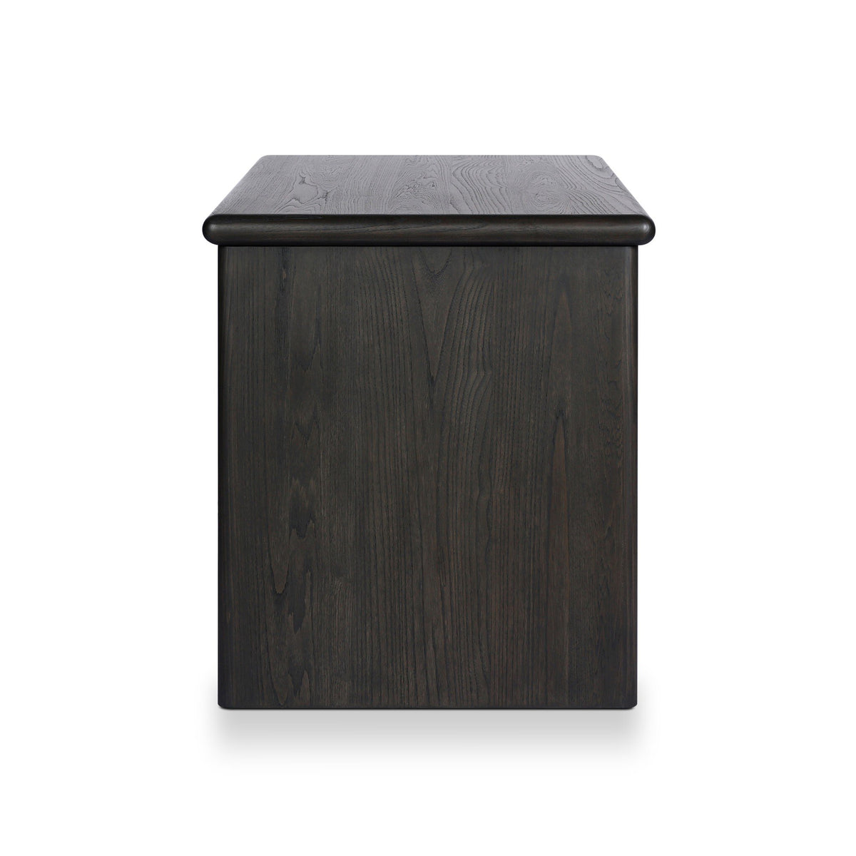 Denton Standing Desk - Smoked Black Sungkai Veneer
