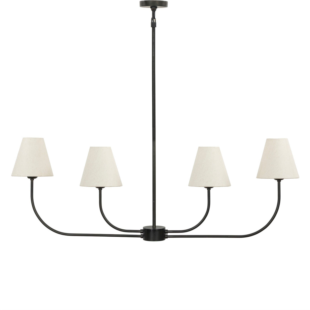 Rosaria Linear Chandelier - Natural Bronze