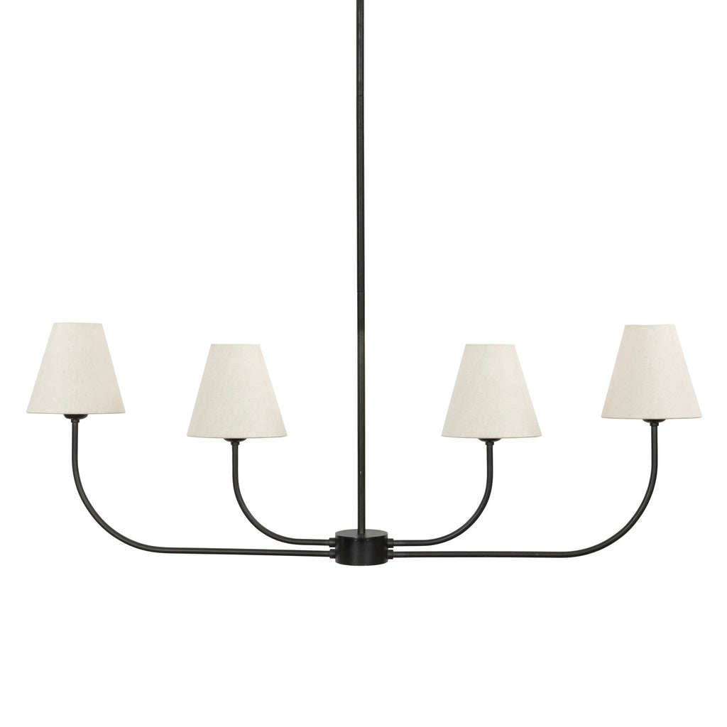 Rosaria Linear Chandelier - Natural Bronze